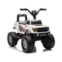 Ford F-150 Raptor Milly Mally Electric Ride-On Car white