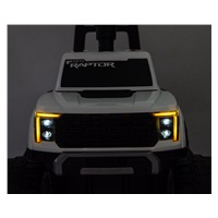 Ford F-150 Raptor Milly Mally Electric Ride-On Car white