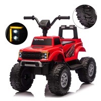 Ford F-150 Raptor Milly Mally Electric Ride-On Car red
