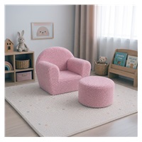 Children‘s pouffe New Baby Teddy pink