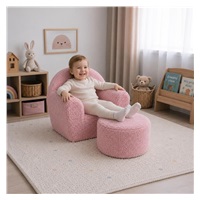 Children‘s pouffe New Baby Teddy pink