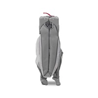 Milly Mally Mirage grey travel cot in a portable bag