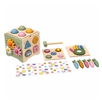 Wooden Montessori Activity Centre Baby Mix