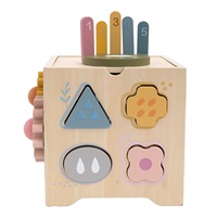 Wooden Montessori Activity Centre Baby Mix