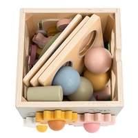 Wooden Montessori Activity Centre Baby Mix