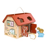 Wooden Montessori Farm House Baby Mix