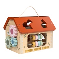 Wooden Montessori Farm House Baby Mix