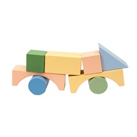 Wooden Safari Blocks 120 pcs Montessori Baby Mix