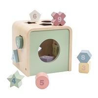 Montessori Shape Sorting Cube Baby Mix