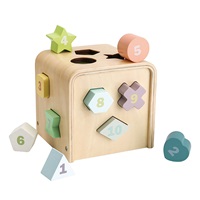 Montessori Shape Sorting Cube Baby Mix