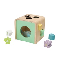 Montessori Shape Sorting Cube Baby Mix