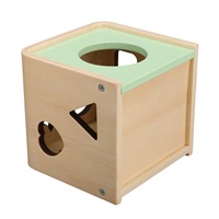Montessori Shape Sorting Cube Baby Mix