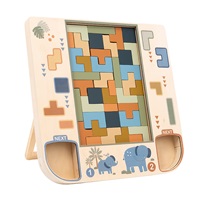 Wooden 3D Tetris Puzzle Baby Mix