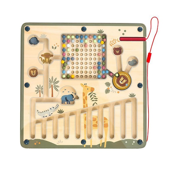 Magnetic Safari Maze Baby Mix