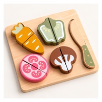 Wooden Vegetable Cutting Set Baby Mix