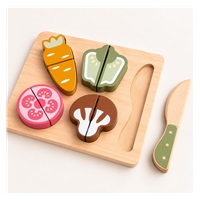 Wooden Vegetable Cutting Set Baby Mix