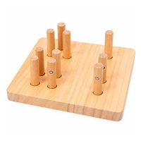Wooden Geometric Shape Sorter for Little Ones Baby Mix