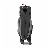 Milly Mally Mirage dark grey travel cot in a portable bag