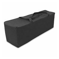 Milly Mally Mirage dark grey travel cot in a portable bag