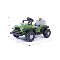 Electric baby car Milly Mally Prime 2w1 green