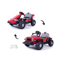 Electric baby car Milly Mally Prime 2w1 red