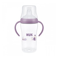NUK Perfect Match training baby bottle Hippo 260 ml