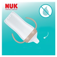 NUK Perfect Match training baby bottle Hippo 260 ml