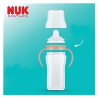 NUK Perfect Match training baby bottle Hippo 260 ml