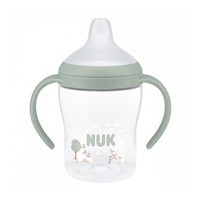 NUK Perfect Match Learner Bottle 150 ml with Silicone Spout and Temperature Control Sheep