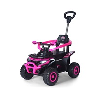 Star ATV Milly Mally Electric Ride-On Car 2 in 1 pink