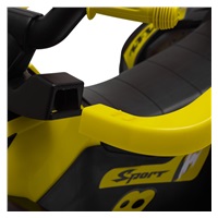 Baby Mix Mega Prime EVA  Baby Bike with guide bar yellow (Damaged package)