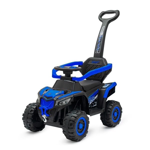 Baby Mix Ruggy electric ride-on with guiding rod blue (Damaged package)