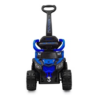 Baby Mix Ruggy electric ride-on with guiding rod blue (Damaged package)