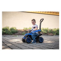 Baby Mix Ruggy electric ride-on with guiding rod blue (Damaged package)