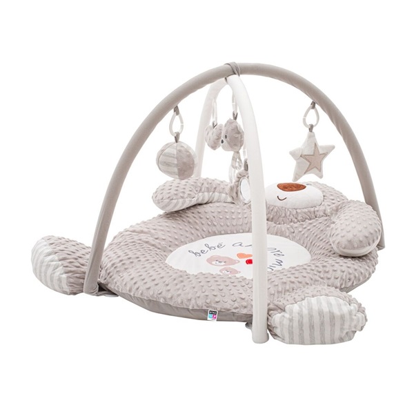 Luxury minky play blanket with melody PlayTo teddy bear (Damaged package)