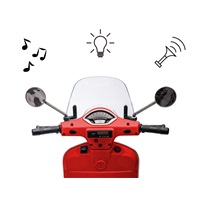 Electric scooter Milly Mally Vespa GTS Super red