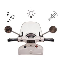 Electric scooter Milly Mally Vespa GTS Super white