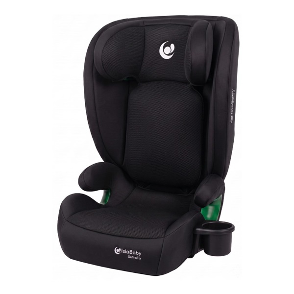 IslaBaby SafiroFix i-Size – car seat 100–150 cm, 15–36 kg with ISOFIX | Mesh Black