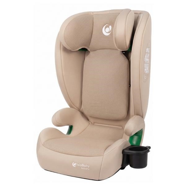 IslaBaby SafiroFix i-Size – car seat 100–150 cm, 15–36 kg with ISOFIX | Mesh Beige