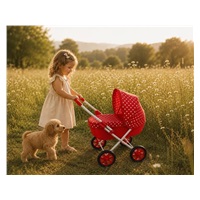 Baby stroller for dolls New Baby Annie red