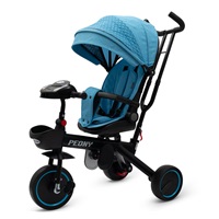 Baby Mix Peony EVA Blue Children's Tricycle (damaged packaging)