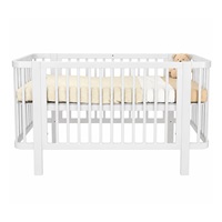 Children‘s Oval Baby Cot New Baby Klara white