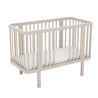 Children‘s Oval Baby Cot New Baby Klara white