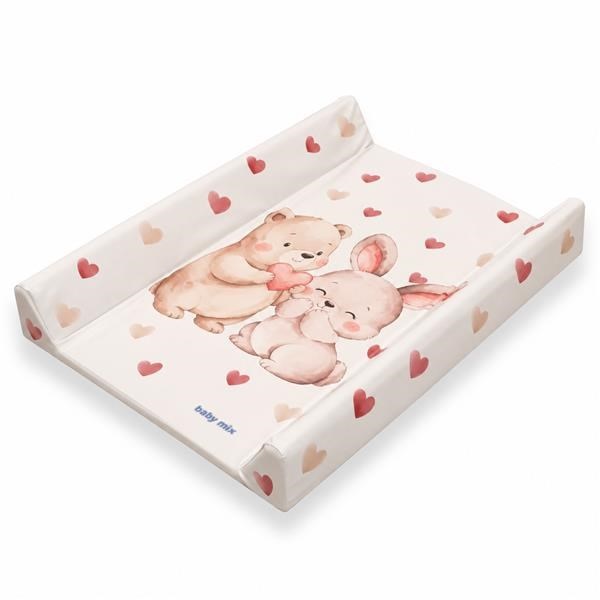 Baby Mix Friends changing mat with stiffener, 47x70cm