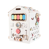 Activity Board Montessori House LED Baby Mix pastel