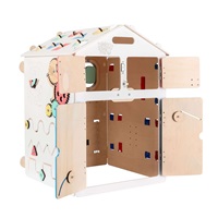 Activity Board Montessori House LED Baby Mix pastel
