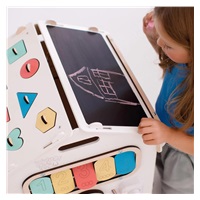 Activity Board Montessori House LED Baby Mix pastel