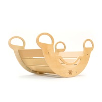 Wooden Montessori Balance Rocker Natural
