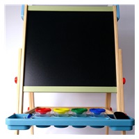 Wooden Double-Sided Art Easel for Kids