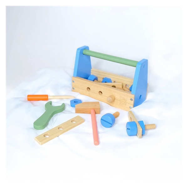 Wooden Tool Set for Kids